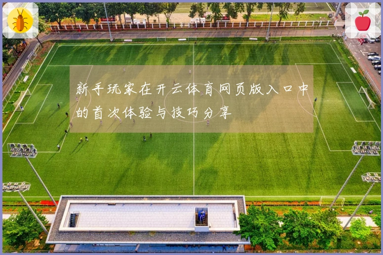 新手玩家在开云体育网页版入口中的首次体验与技巧分享